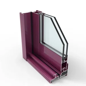 Customized 6000 Series Aluminum Profile Doors Windows Wood Grain Transfer Cutting Bending Casement Sliding Hung Options