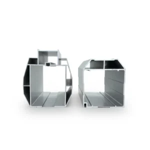 Customized 6000 Series Industrial Extruded Powder Coated Aluminum Profiles with Cutting Service