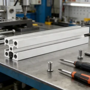Customized 6063 Electrophoretic Surface Profile Door Frame Material Aluminum Profile