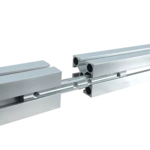 Customized 6063 T5 40×40 Sliver Aluminium Industrial Profiles for Windows and Doorsion Suppliers
