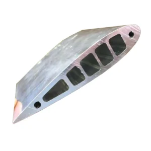 Customized Airfoil Fan Blades Extruded Aluminum Profiles Anodized Extrusion Profile