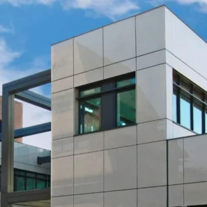 Customized Aluminum Curtain Wall 3d slat Aluminum Panel Facade Building Exterior Cladding Aluminum Profile