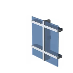 Customized Aluminum Curtain Wall Profile