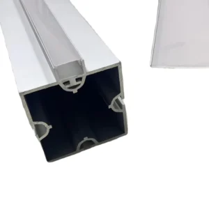 Customized Aluminum Profile Square Column Install Accessories for Trade Show and Exhibition