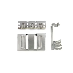 Customized Aluminum Solar Panel Water Drainage Clips Brackets for Mounting System