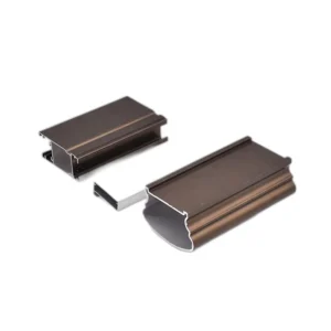 Customized Anodized Aluminum Alloy Profiles Bending and Welding Services for Sliding Wardrobe Decorations Aluminum Profile
