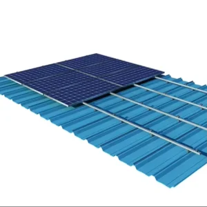 Customized Anodized Aluminum Solar Bracket for Metal Roof Panel Mounting System