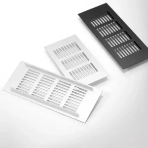 Customized Commercial Grade Modern Square Removable Hinged Filter Frame Aluminum Louver Cold Return Outdoor Basement