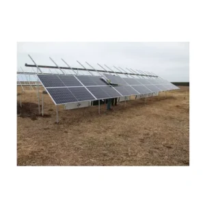 Customized Design 1 MW 10 MW Q235B PV Bracket Solar Grounding Mount System Solar Frame Structure