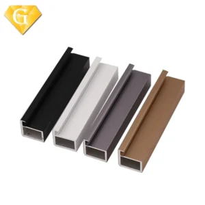 Customized Design Different Anodizing Color Extrusions Industrial Aluminum Profile for Windows and Doors
