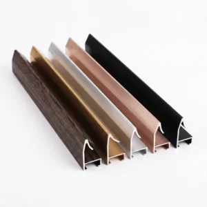 Customized Extrusion Modern Picture Frames Profile for Home Decoration with Multiple Surface Finishes