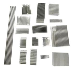 Customized Industrial Aluminum Profile Shaped Heatsink Cnc Precision Machining Aluminum High power High density Tooth Heat Sink