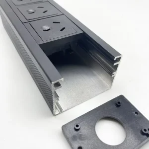 Customized Industrial Extruded Aluminium Profiles for Aluminium Square Profile Enclosure Electrical Socket 2040 Aluminium Profil