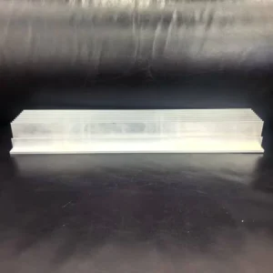 Customized Industrial Heat Sink Radiator Extruded Alloy Material 6000 Series Silver Oxidation Aluminum Profiles