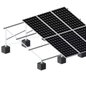 Customized Installation of Solar Panel Support Frames Is Suitable for the Steel Installation System of Cement Flat Roofs