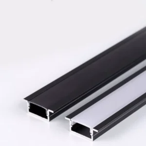 Customized LED Strip Light Black Silver Aluminum Profile Magnetic Dimmable IP33 Rated Ra90 CRI LED Light Bar Full Solution