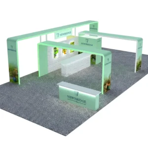 Customized Master Standard Modular Exhibition System Booth Design Expert Modular Aluminum Frame LED Light Box Exhibition Stand