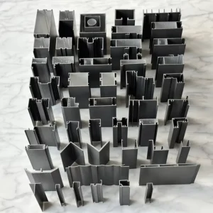 Customized Powder Coated Aluminum Profiles 6000 Series Aluminum Alloy Extrusion Profiles Mexico Door and Window Aluminum