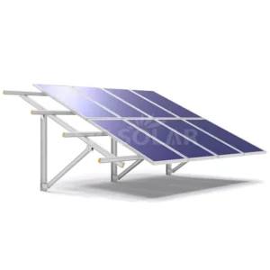 Customized Solar Farm Solar Panel Ground Mounting Aluminum Photovoltaic Frame Structure System