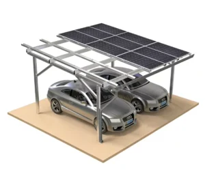 Customized Steel Aluminum Solar Carport Mounting System Solar Parking Canopy Structure