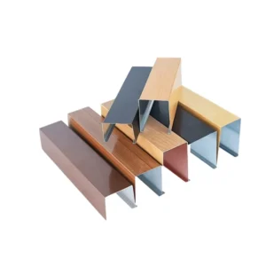 Custommade Wood Grain Aluminum Profiles 6061 6063 Alloy with Cutting Service OEM ODM Available