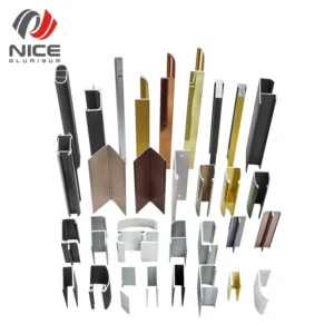Cutting Processing Services Custom 6063 Aluminium Profiles Interior Decorating Aluminum Profiles