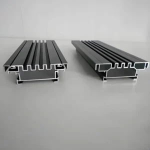 Cutting Welding Bending 6000 Series Aluminum Alloy U Channel Curtain Profile Custom Size for Window Door
