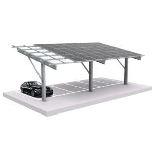 DIY Solar Mounting System Waterproof Aluminum Carport Frame Hot Dip Galvanized 60m s Design DIY Solar