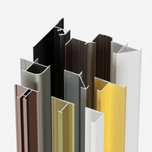 Decorative Aluminum Profile for Doors and Windows Various Styles Building Aluminium Profiles
