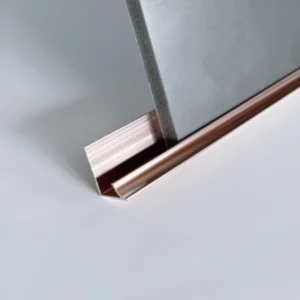 Decorative Aluminum Profile for Wall and Ceiling Edges Durable Aluminum Alloy Corner Line for Home and Commercial Use