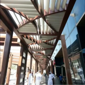 Decorative Louver Roof Aluminum Alloy Shutter Panel Lightweight Durable Ventilation Energy Saving OEM ODM Supply