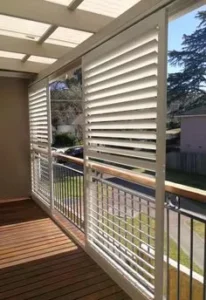 Decorative Outdoor Facade Ventilation Curtain Wall Sunshade Waterproof Energy Saving Lightweight Aluminum Alloy Louver Modern