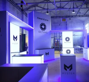 Detian Offer Exhibition Stand Equipment Stall and Booth Design Exhibition Stand for Trade Fairs and Events