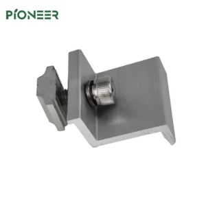 Direct Factory Aluminum Mid Solar Panel Clamps with Anodized Surface for Photovoltaic Systems 60m s Wind Load