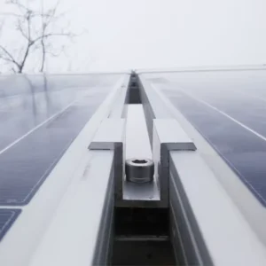 Direct Manufacturer U Type Aluminum Alloy Solar Mid Clamp Side Clip PV Inter Clamp for Solar Panel Mounting System Accessories