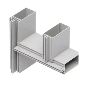 Durable Aluminium Load Bearing Keel for Curtain Wall Construction Use