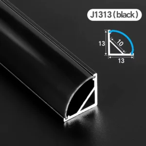 Durable Aluminum LED Channel LED Aluminum Profile for Decorative Lighting IP65 Waterproof 24V Cool Light