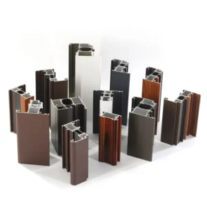 Durable Anodized Aluminum Window Frame Profile Aluminium Window Frame Profiles 6000 Series Alloy 6063-T5 with Cutting Service