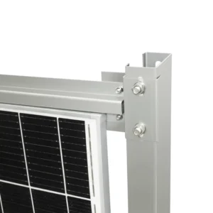Durable Steel Solar Fence Accessories for Solar Energy Mounting System