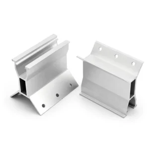 Durable Trapezoidal Solar Roof Clamp Aluminum AL6005-T5 For Solar Panel Installation And Carport Mounting With 40m/s Wind Load