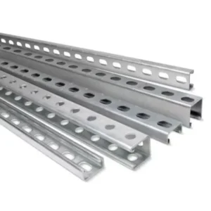 EU S350GD Solar Panel Mounting System Solar Rack Frame Slotted Steel C Channel