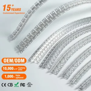 EU in Stock 1m 2m 3m Ultrathin Rectangular Pattern Diffused Cover Channel for LED Strip Recessed Mounted LED Aluminum Profile