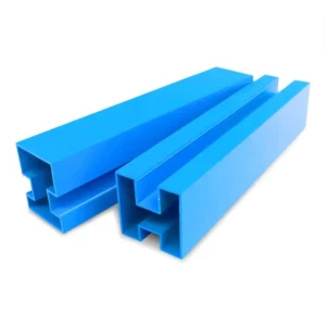 Easy Assembly Aluminum Groove Tubes Decorative Wall Strip Profiles 6063 T5 for Window Door Frame Fence Railing Construction