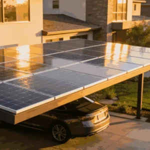 Easy Install Anodized Aluminum Solar Mounting System Ground Installation Framed PV Modules with Support Structures