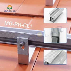 Easy Installation Aluminium Solar Panel Mounting Frame Solar Aluminum Rail