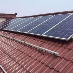 Easy Installation Aluminum Roof Pv Bracket Accessories Waterproof Solar Panel Mounted Rail