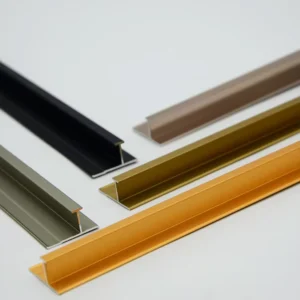 Easy Installation Durable Aluminum Inner Tile Edge Trim Profiles