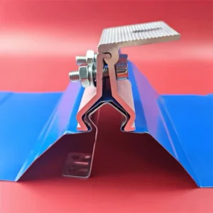 Easy Installation Solar Mounting System for Metal Roof Standing Seam Clamp Solar Panel Bracket