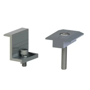 Easy Installation Solar Panel Accessories Solar Mounting System with Middle and End Clamps for Framed PV Modules
