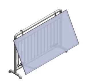 Easy Solar Kit Universal Solar Panel Balcony Mounting Brackets Solar Module Holder for Balcony